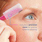 Schick Womens Silk Touch-Up Eyebrow Razor 3 Count - Image 4