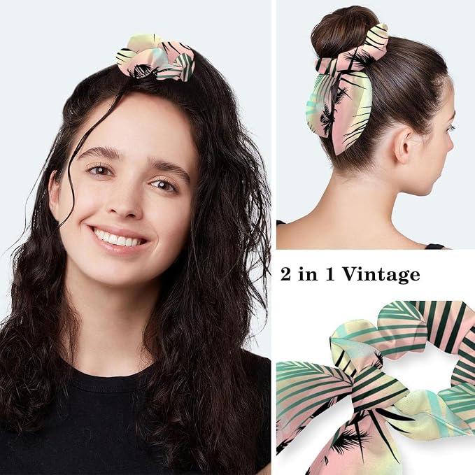 Women's Working Caps with Scrunchies Tarot Pattern Background Lace-Up Hat - Image 5