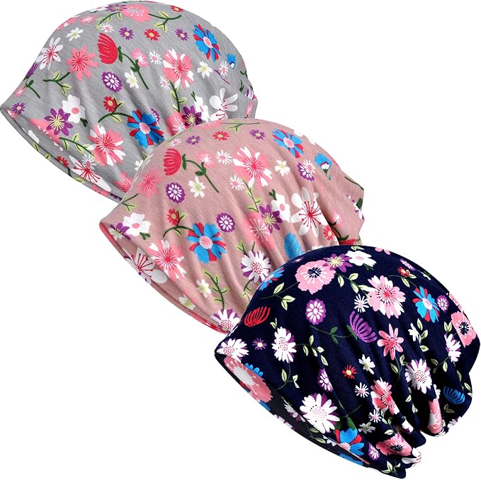 Women's Summer Beanie for Men Hat Boho Hats Adult Dwarf Hats Chemo Cap Cancer by Ababalaya