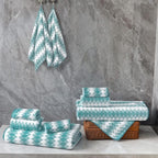 Hand Towels Set 2 Pack-16“x31” Ultra Soft Microfibers Bathroom Towel Set Highly - Image 6