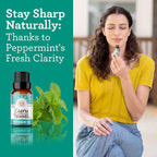 GuruNanda Peppermint Essential Oil, 100% Pure, Natural & Undiluted Aromatherapy - Image 6