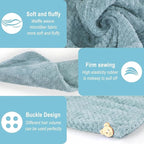 3 Pack Microfiber Hair Towel Wrap - Image 5