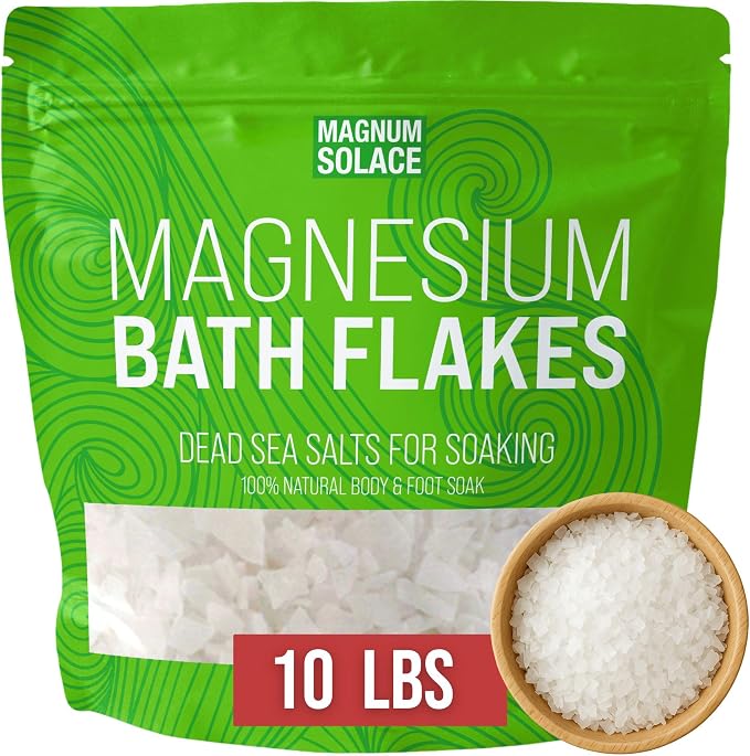 Magnesium Flakes for Bath by MAGNUMSOLACE