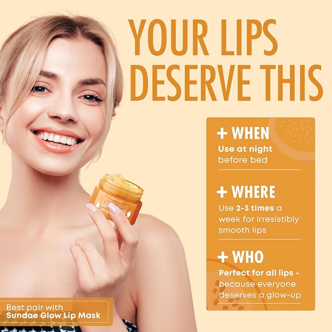 Lip Scrub with Mango Vanilla – Exfoliates, Hydrates & Repairs – Smooths - Image 5