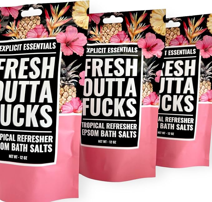 Explicit Essentials Tropical Refresher Epsom Bath Salts, 12 oz - Image 4