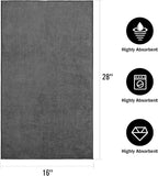 Orighty 6-Pack Grey Hand Towels - Image 6
