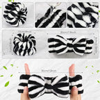 Hanaive 3 Pcs Spa Headband and Wristbands Set - Image 2