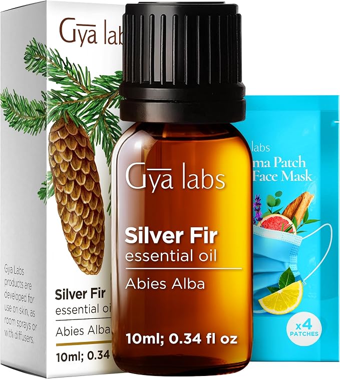 100% Pure Silver Fir Essential Oil by GyaLabs