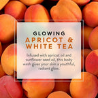 JASON Apricot and White Tea Glowing Body Wash, - Image 3