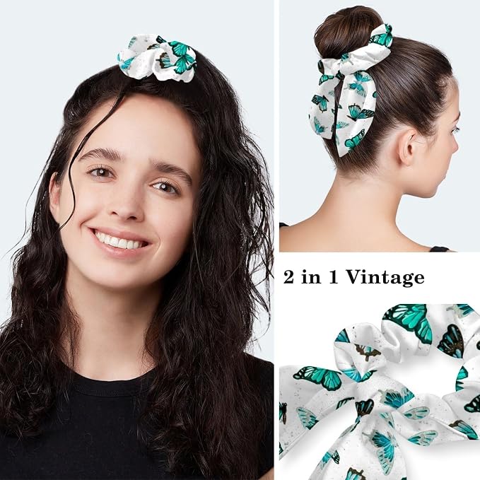 Women's Working Caps with Scrunchies Tarot Pattern Background Lace-Up Hat - Image 5
