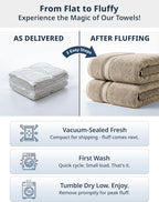 LANE LINEN 100% Cotton Large Bath Towels - Image 3