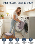 LANE LINEN 100% Ring Spun Cotton Bathroom Towel Set - Image 8