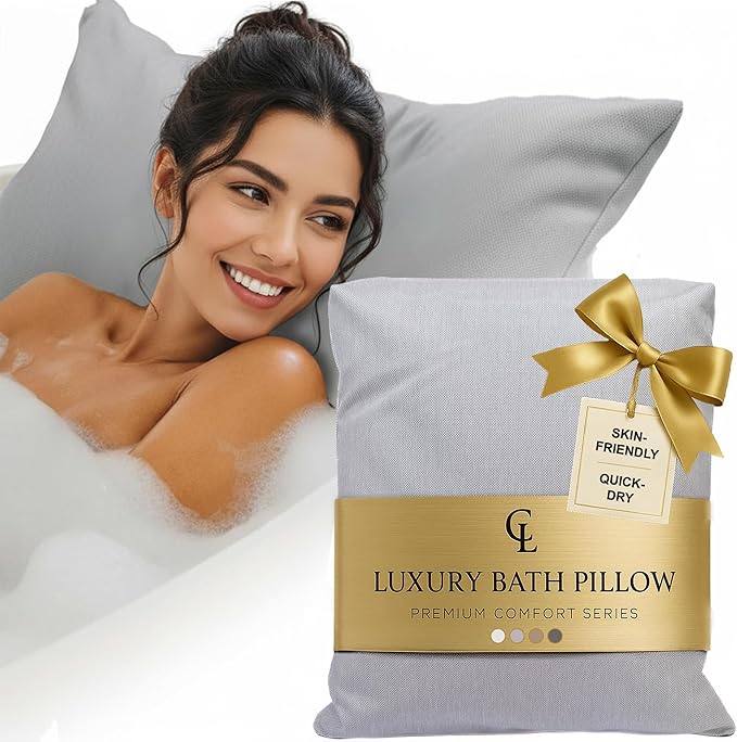 Luxury Bath Pillow for Tub by CLAESSONLIVING