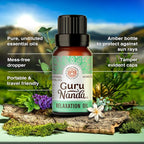 GuruNanda Essential Oil Blends – 6 Pack, Breathe Easy, Tranquility, Relaxation - Image 7