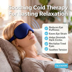 3D Cooling Gel 6oz Weighted Eye Mask - Image 3