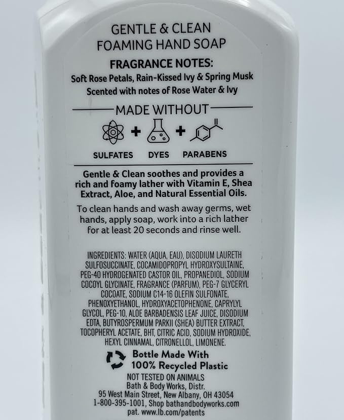Bath and Body Works Gentle & Clean Foaming Hand Soap, 8.75 fl. oz. - Image 2