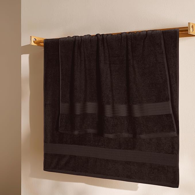 GLAMBURG Premium Cotton 4 Pack Bath Towel Set - Image 3