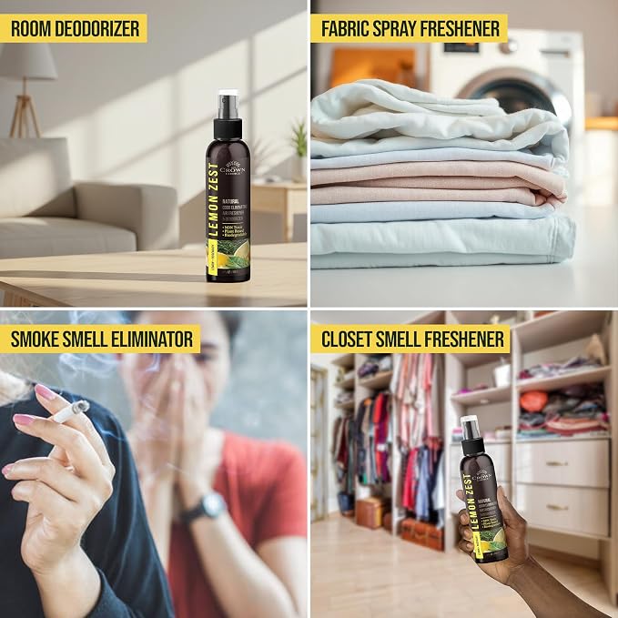 Lemon Zest Natural Air Freshener Spray - Image 5