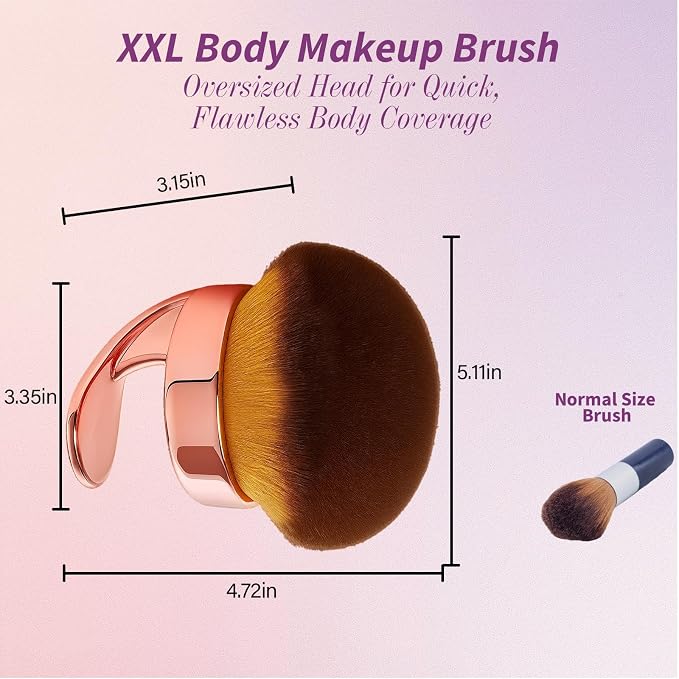 Blend & Blur Ultra Large Body Makeup Brush - Image 6