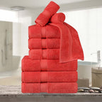 Superior Egyptian Cotton Pile 9 Piece Towel Set, Includes 3 Bath, 3 Hand by SUPERIOR