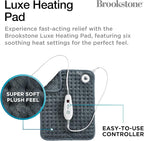 Brookstone Herringbone Portable Heating Pad - Image 2