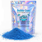 Sky Blue Bubblegum Shimmer Bath Bomb in A Bag by Unknown
