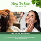 SVA Brahmi Oil - 32 Fl Oz – 100% Natural Cold Pressed Brahmi Oil - - Image 5