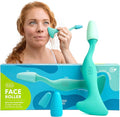 RAD 2-in-1 Face Roller – Textured and Smooth Silicone Roller Head Options by RAD