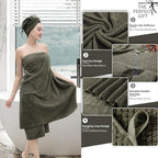 Extra Large Bath Towel Set of 4, Oversized Bath Sheet Super Soft Highly - Image 3
