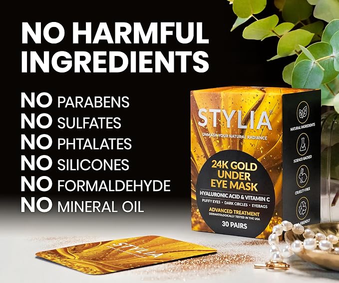 Stylia Under Eye Patches for Dark Circles and Puffy Eyes - Image 7