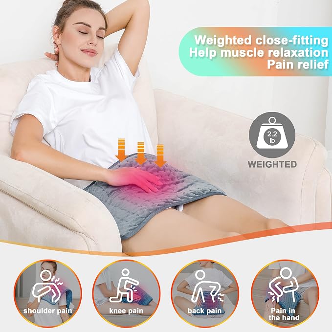Deepsoon Heating Pad, Electric Heating Pads - Image 5