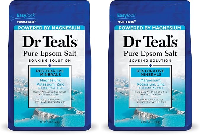 Dr Teal's Pure Epsom Salt, Restorative Minerals by DrTeals