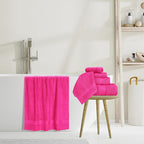 GLAMBURG Ultra Soft 8-Piece Towel Set - Image 5