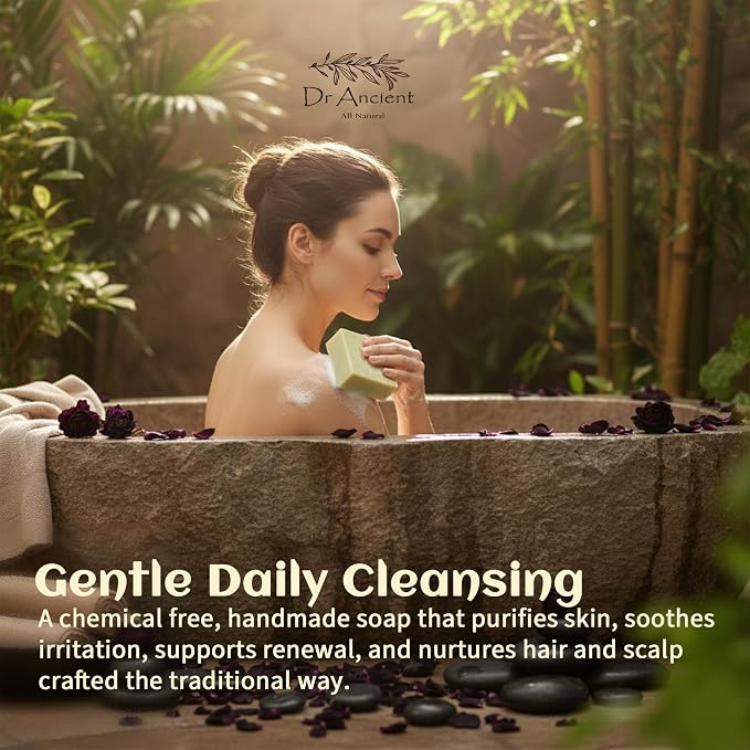 Dr.Ancient Black Rose Soap Bar, Organic Soap Bars Handcrafted the Traditional - Image 5