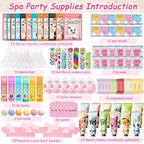 144 PCS Spa Party Supplies for Women, Spa Day Favors Essentials Include Face - Image 2