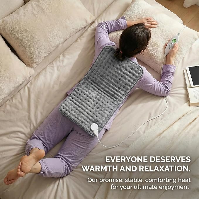 Electric Heating Pad, 2025 Upgraded Dual Mode Controller, Comfortable Soft - Image 5