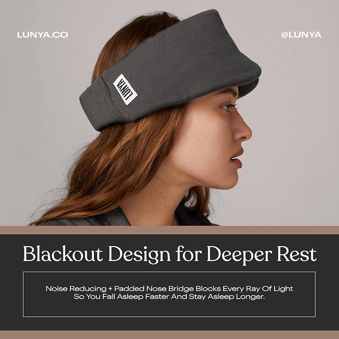Lunya Washable Silk Sleeping Mask - Image 3