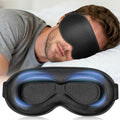 Weighted Blackout Sleep Mask for Men, 3D Contoured Zero Eye Pressure, by FACEMOON