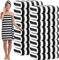 SmoothNovelty 16 Pack Microfiber Bath Towels Bulk 27'' x 60'' Oversized Size by SmoothNovelty