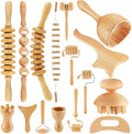 16-in-1 Wood Therapy Massage Tools Set Maderoterapia Kit Therapy Tools by Boao