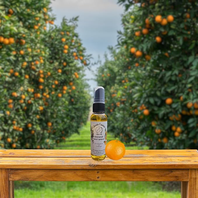 100% Pure Eucalyptus and Orange Oil Shower Spray- 2oz Natural Mist - Image 5