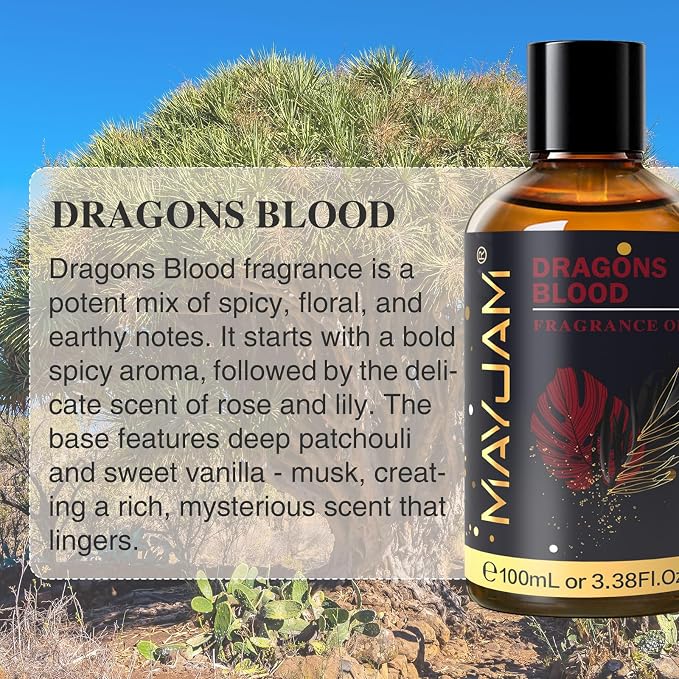 MAYJAM 100ML/3.38FL.OZ Dragons Blood Fragrance Oils - Image 3