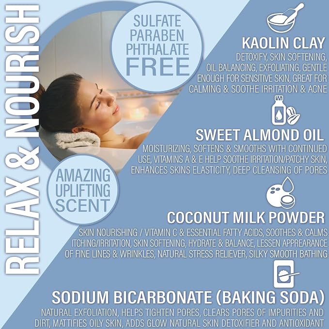 Luxiny Vegan Milk Bath Soak Made - Image 3