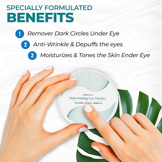Eye Patches for Reducing Puffy Eyes and Dark Circles, Wrinkles | Eye mask - Image 3