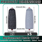 10 Pack Pedicures Replacement Heads - Image 2