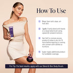 Westmore Beauty Body Coverage Perfector x Blend & Blur Body Brush Kabuki Brush - Image 6