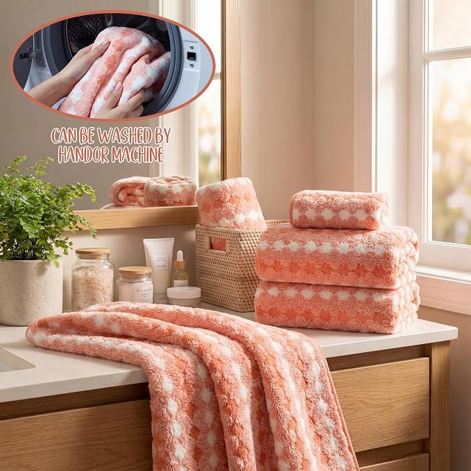 SmoothNovelty 16 Pack Microfiber Bath Towels Bulk 27'' x 60'' Oversized Size - Image 4