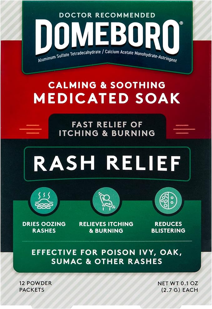 Domeboro Medicated Soak Rash Relief by Domeboro