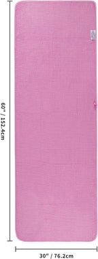 POLYTE 430 GSM Microfiber Oversize Quick Dry Lint Free Bath Towel, 60 x 30 in - Image 3