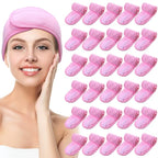 Hoteam 30 Pack Spa Headband Facial Esthetician Hair Wrap by Hoteam